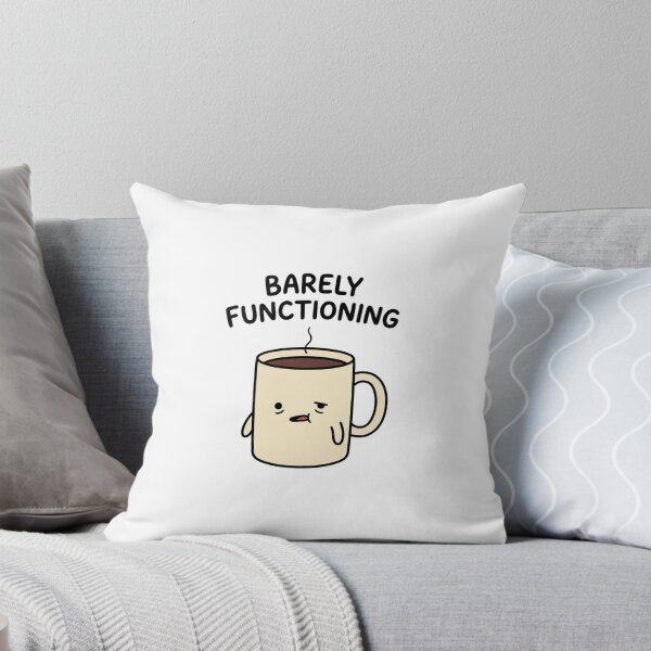Item preview, Barely Functioning Tired Coffee Cup designed and sold by GoofyShopp.
