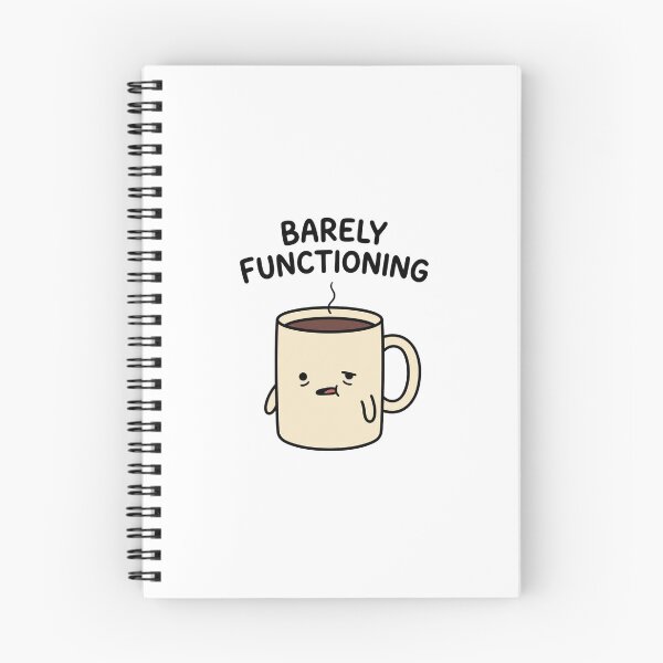 Item preview, Barely Functioning Tired Coffee Cup designed and sold by GoofyShopp.