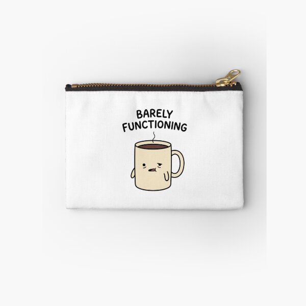 Item preview, Barely Functioning Tired Coffee Cup designed and sold by GoofyShopp.