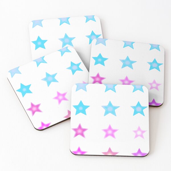 Item preview, Light blue and purple cute stars ☆ designed and sold by xSt4rdustxart.