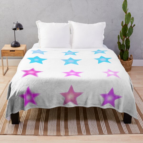 Item preview, Light blue and purple cute stars ☆ designed and sold by xSt4rdustxart.