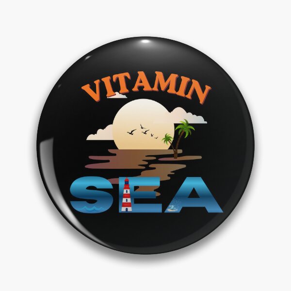 Item preview, Vitamin Sea Beach Sunset Tropical Summer Vacation Design designed and sold by MadeByMira.