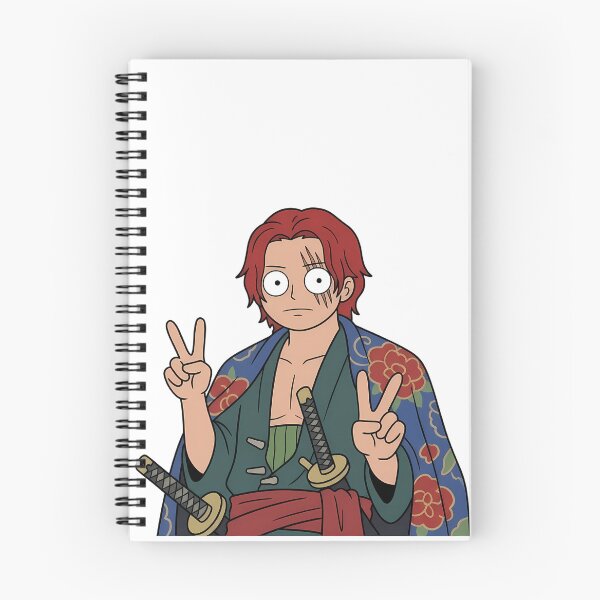 Item preview, Shanks One Piece Funny Floral Kimono Peace Sign Chibi designed and sold by earlobejerk.