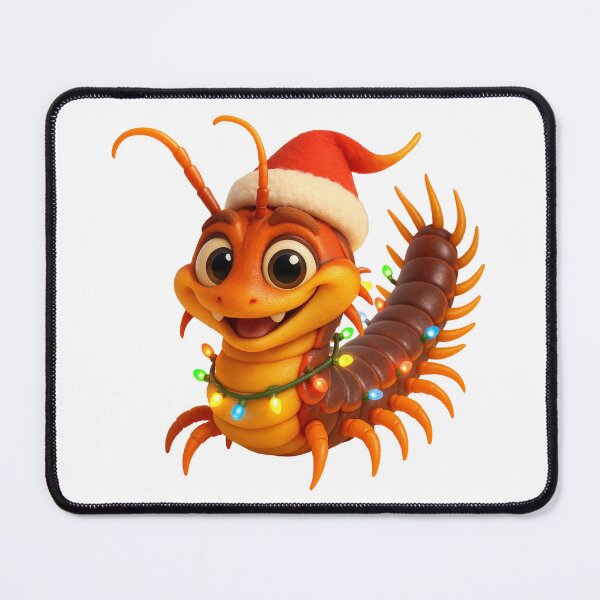 Item preview, Christmas Giant Desert Centipede designed and sold by Sillytoe.