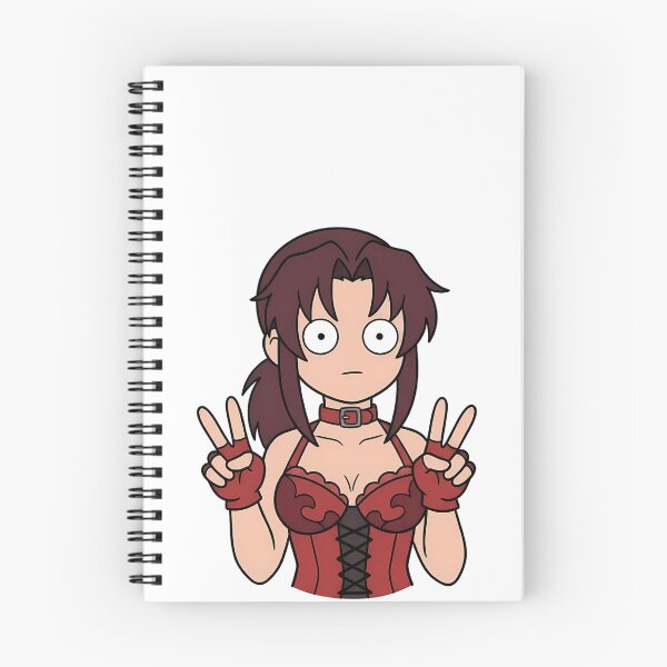Item preview, Revy Black Lagoon Red Corset Double Peace Pose designed and sold by earlobejerk.