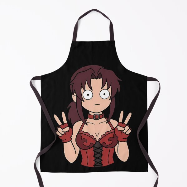 Item preview, Revy Black Lagoon Red Corset Double Peace Pose designed and sold by earlobejerk.