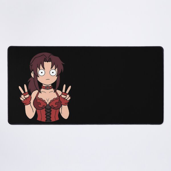 Item preview, Revy Black Lagoon Red Corset Double Peace Pose designed and sold by earlobejerk.