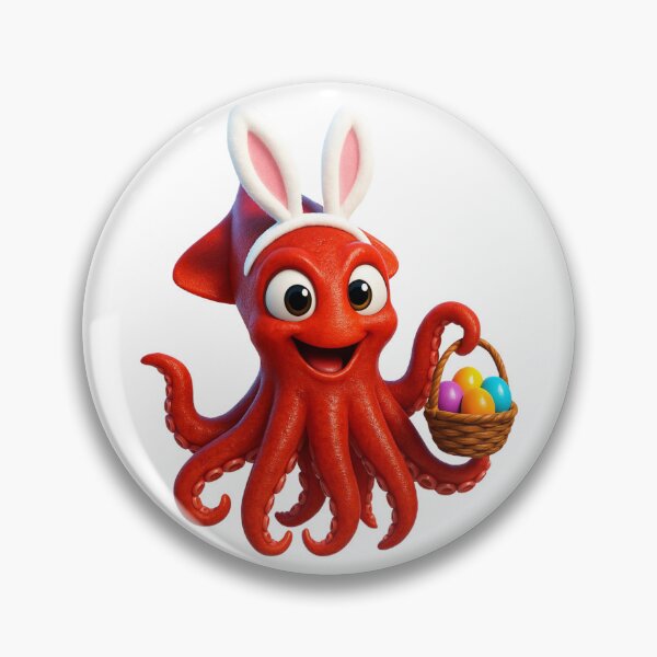 Item preview, Easter Colossal Squid designed and sold by Sillytoe.