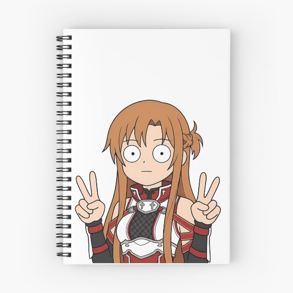 Item preview, Asuna Sword Art Online Red Armor Double Peace Pose designed and sold by earlobejerk.