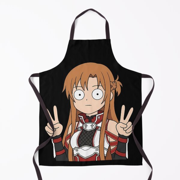 Item preview, Asuna Sword Art Online Red Armor Double Peace Pose designed and sold by earlobejerk.