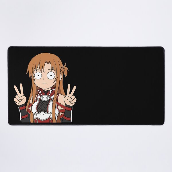Item preview, Asuna Sword Art Online Red Armor Double Peace Pose designed and sold by earlobejerk.