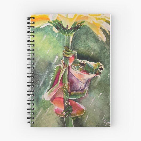 Item preview, Watercolour Print of Frog designed and sold by jadexjournal.