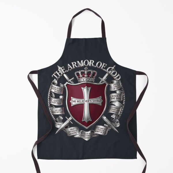 Item preview, Armor of God Shield of Faith Christian Design designed and sold by WordsplusFabric.