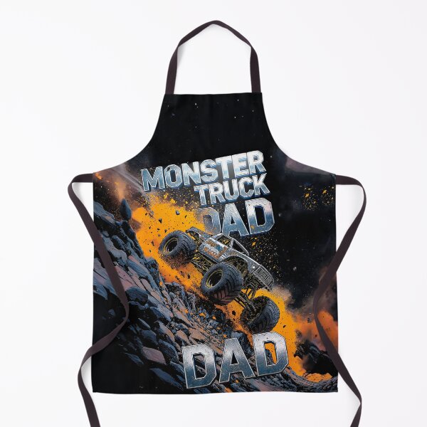 Item preview, DAD celebrates in monster truck #2. designed and sold by UrbanTRIP.