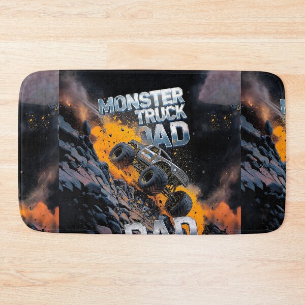 Item preview, DAD celebrates in monster truck #2. designed and sold by UrbanTRIP.