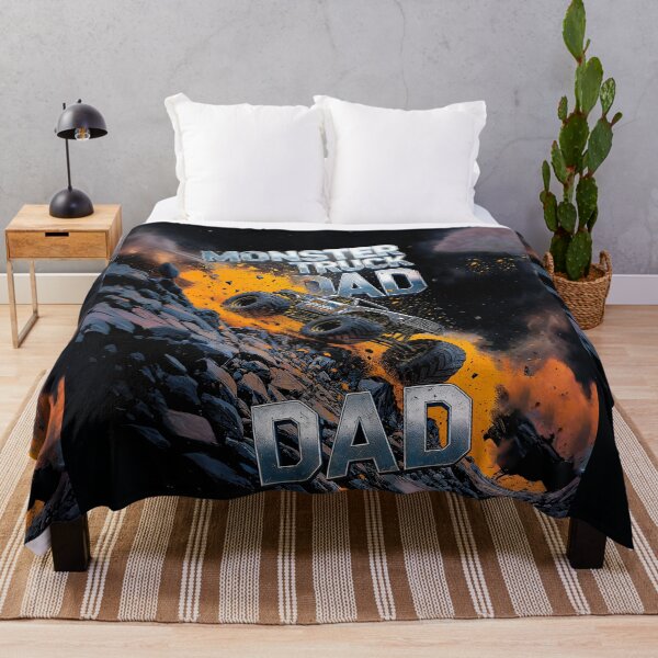 Item preview, DAD celebrates in monster truck #2. designed and sold by UrbanTRIP.
