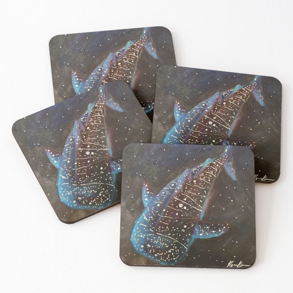 Item preview, Watercolour Print of Whale Shark designed and sold by jadexjournal.