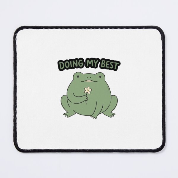 Item preview, Doing My Best Wholesome Frog designed and sold by GoofyShopp.