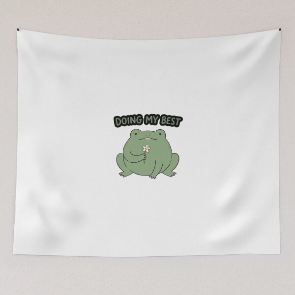 Item preview, Doing My Best Wholesome Frog designed and sold by GoofyShopp.