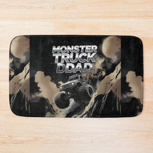 Item preview, DAD celebrates in monster truck #3. designed and sold by UrbanTRIP.
