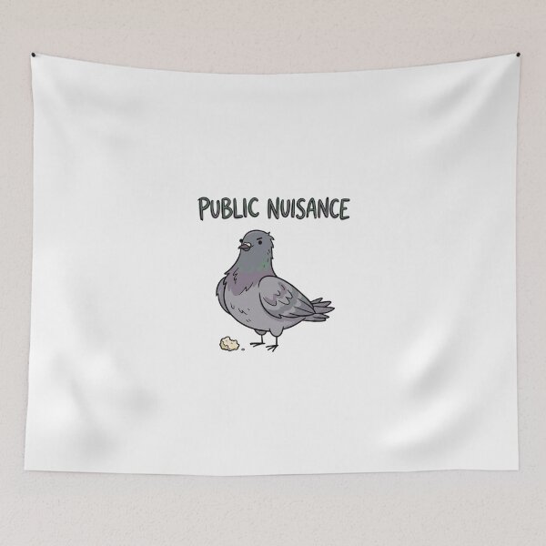 Item preview, Public Nuisance Funny Pigeon designed and sold by GoofyShopp.