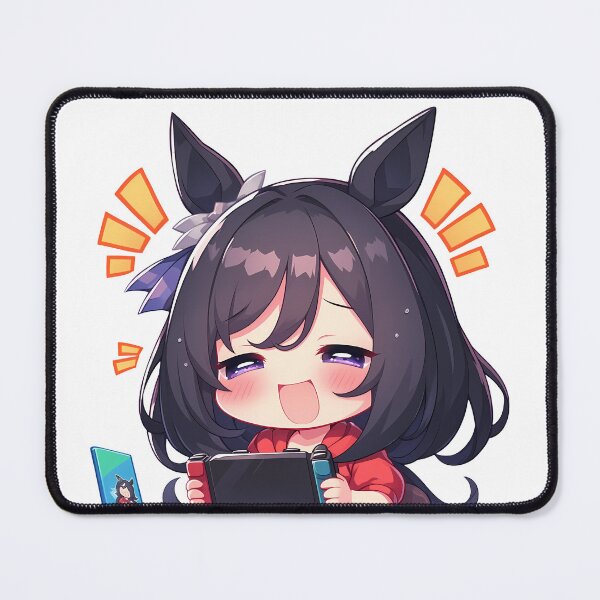 Item preview, Eishin Flash Uma Musume Cozy Chibi Console Panic designed and sold by juniorcastros.