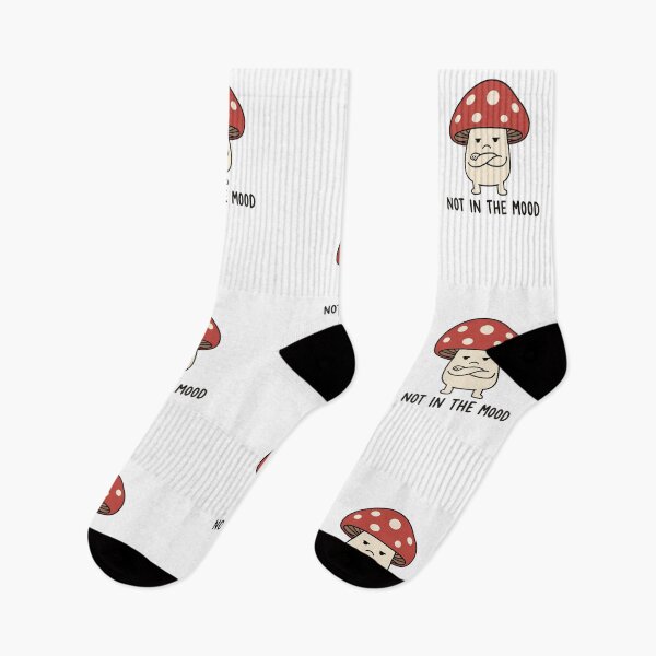 Item preview, Not in the Mood Grumpy Mushroom designed and sold by GoofyShopp.