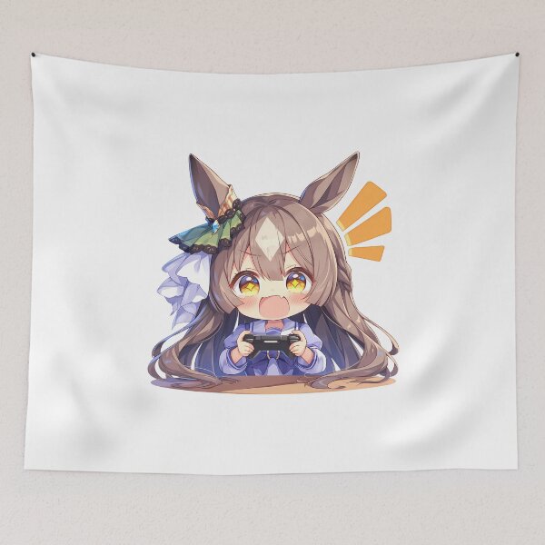 Item preview, Satono Diamond Uma Musume Sparkle Eye Chibi Gaming designed and sold by juniorcastros.