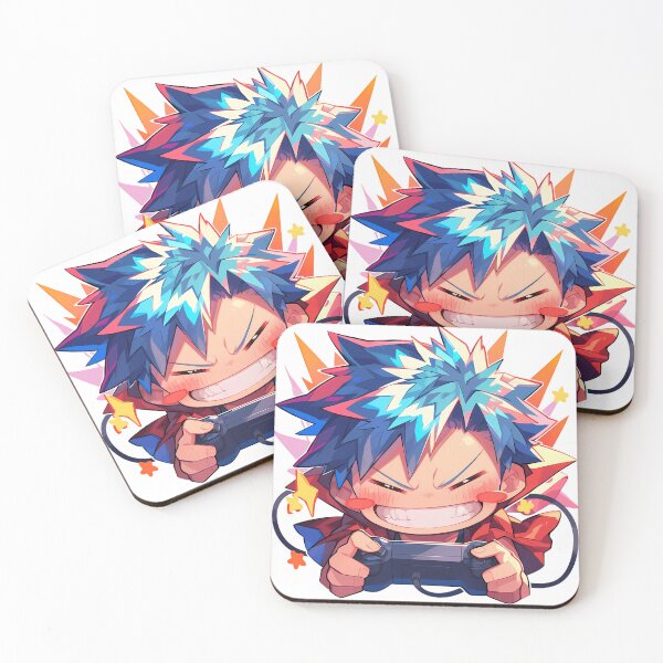 Item preview, Kamina Gurren Lagann Chibi Gaming Grin Energy designed and sold by juniorcastros.