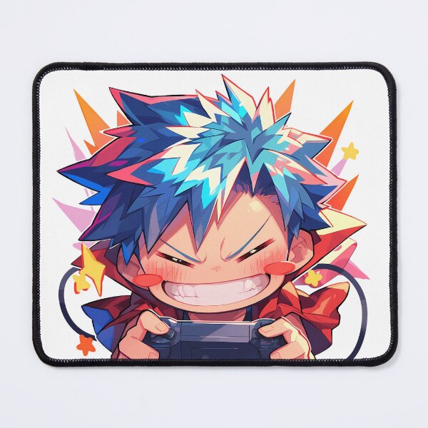 Item preview, Kamina Gurren Lagann Chibi Gaming Grin Energy designed and sold by juniorcastros.