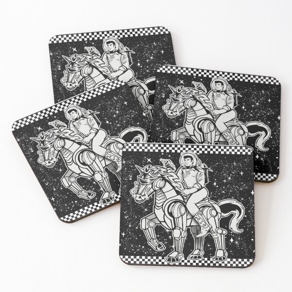 Item preview, Space Cowboy (BW) designed and sold by SparklefilthStudios.