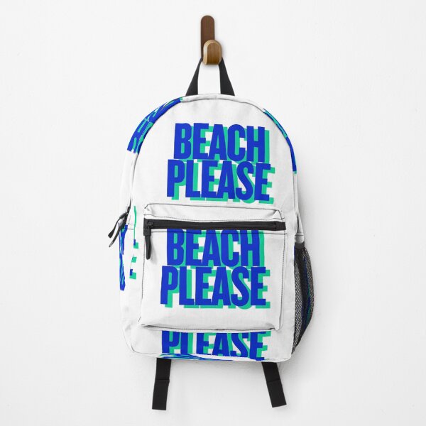 Item preview, Beach Please Vibrant Typography Design designed and sold by VibranPalette.