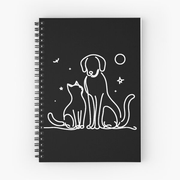 Item preview, White Eternal dog & at friendship  designed and sold by Nitta Studio.