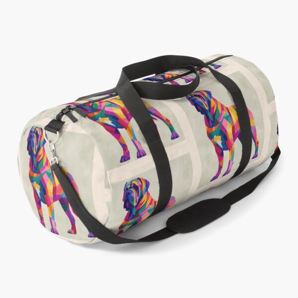 Item preview, Colorful Bullmastiff puppy dog designed and sold by MendaciousMina.