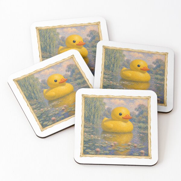 Item preview, Giant Rubber Duck in Monet's Water Lilies designed and sold by GoverArt.