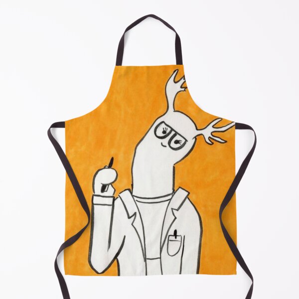 Item preview, Minimalist Deer Scientist Character in Lab Coat Drawing designed and sold by PumpkinSpell.