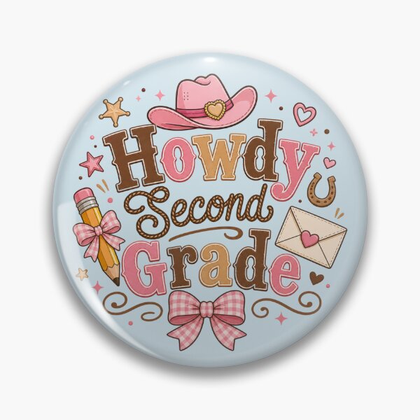 Item preview, Howdy Second Grade Western Back To School designed and sold by NosandEdgy.