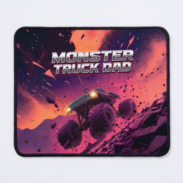 Item preview, DAD celebrates in monster truck #5. designed and sold by UrbanTRIP.