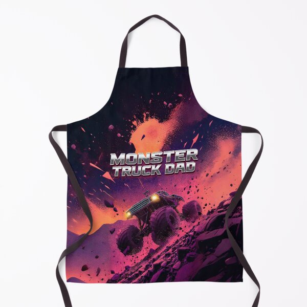 Item preview, DAD celebrates in monster truck #5. designed and sold by UrbanTRIP.