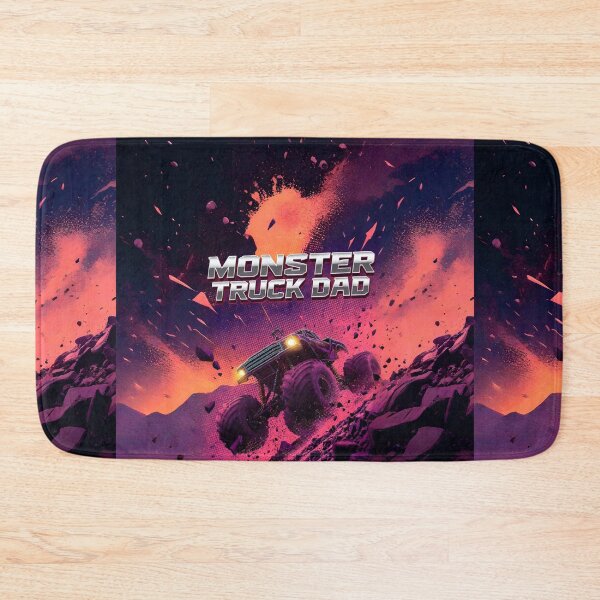 Item preview, DAD celebrates in monster truck #5. designed and sold by UrbanTRIP.