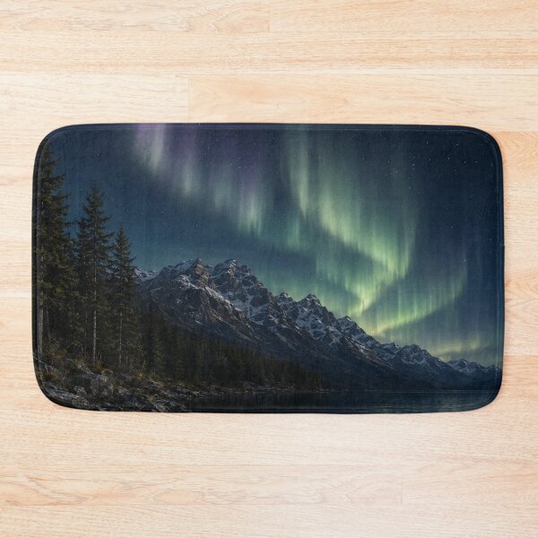 Item preview, Aurora Over the Silent Peaks designed and sold by ImagineNInk.