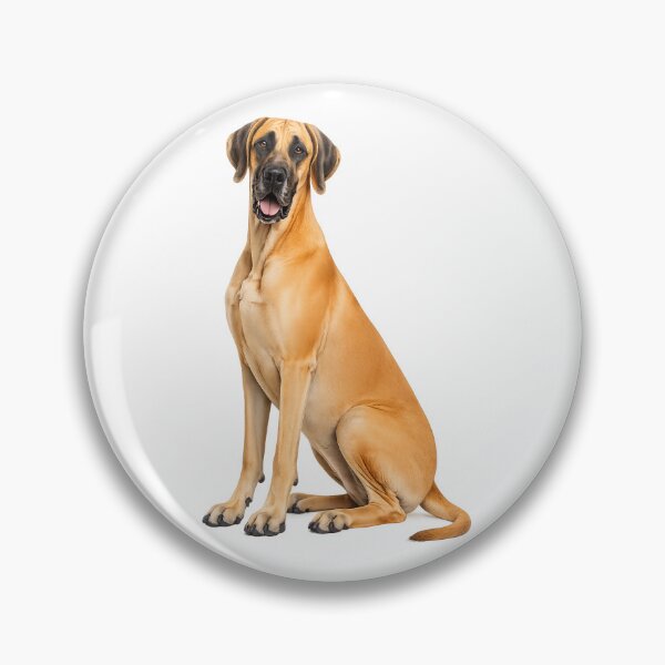 Item preview, Great Dane Fawn Tan Dog designed and sold by BackgroundND.