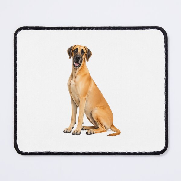 Item preview, Great Dane Fawn Tan Dog designed and sold by BackgroundND.