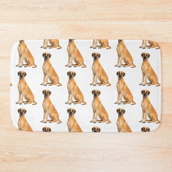 Item preview, Great Dane Fawn Tan Dog designed and sold by BackgroundND.