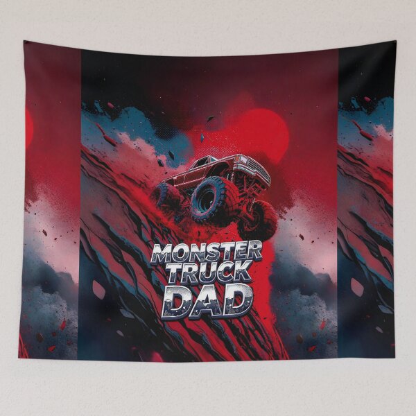 Item preview, DAD celebrates in monster truck #6. designed and sold by UrbanTRIP.