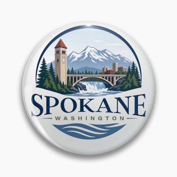 Item preview, Spokane Washington United States designed and sold by NPStudio.