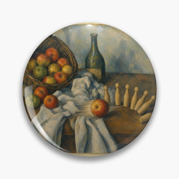 Item preview, Apple Bowling in Cezanne's Still Life designed and sold by GoverArt.