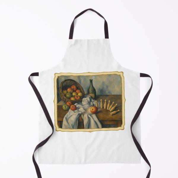 Item preview, Apple Bowling in Cezanne's Still Life designed and sold by GoverArt.