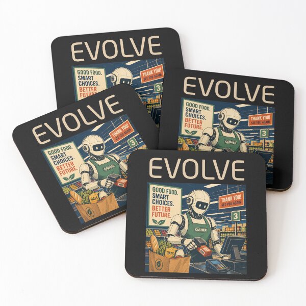 Item preview, Humanoid Robot Evolution T-Shirt | Future of AI & Human Innovation designed and sold by TEEJAMBOREE.