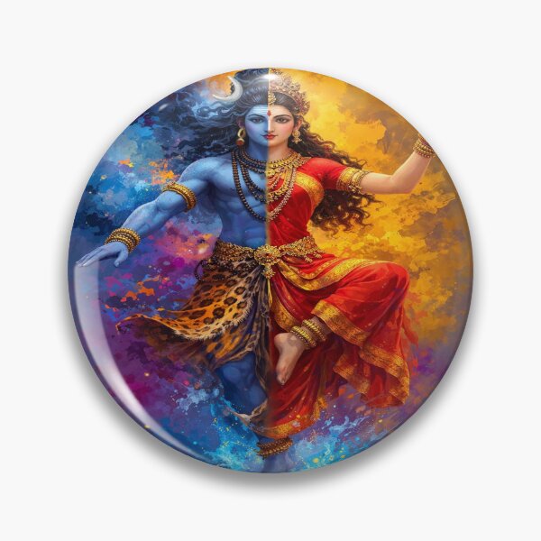 Item preview, Ardhnarishwar Siv designed and sold by GoddessParvatiSati.